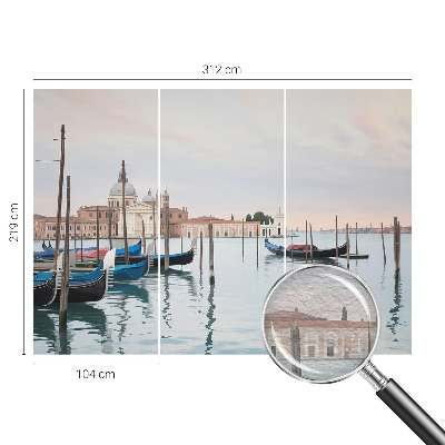 Modern wall mural Venetian scenery