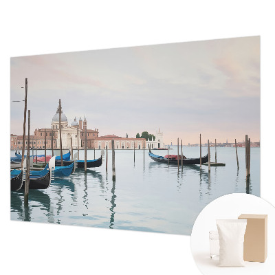Modern wall mural featuring a Venetian scenery motif