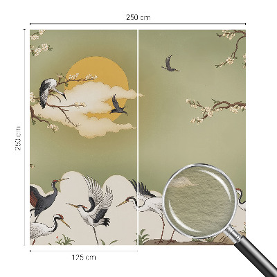 High quality photo wallpaper with an elegant nature motif