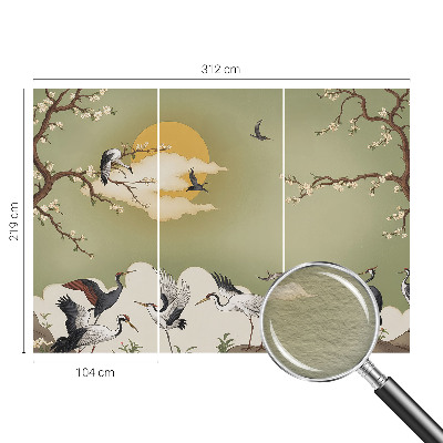 High quality photo wallpaper with an elegant nature motif