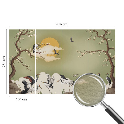 High quality photo wallpaper with an elegant nature motif