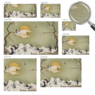 High quality photo wallpaper with an elegant nature motif