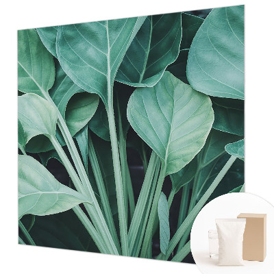 High quality wall mural wallpaper with a green nature design