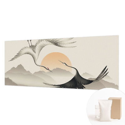 Premium wall mural for bedroom East Cranes
