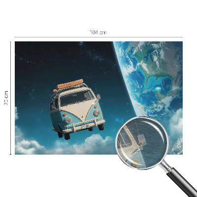 Premium photo wallpaper Space travel