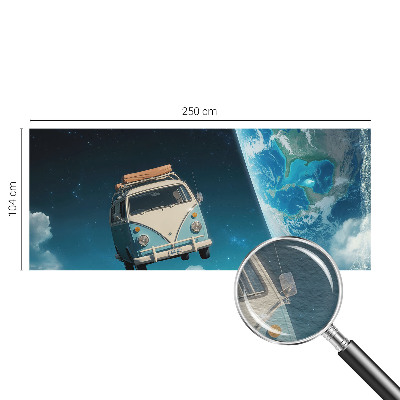 Premium photo wallpaper Space travel