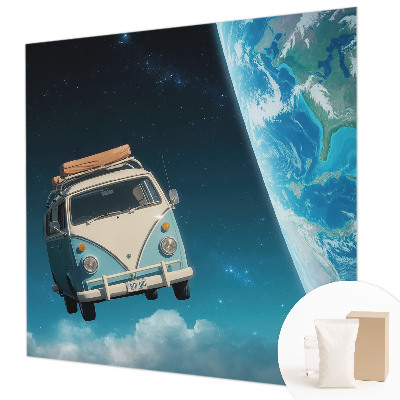 Premium photo wallpaper Space travel