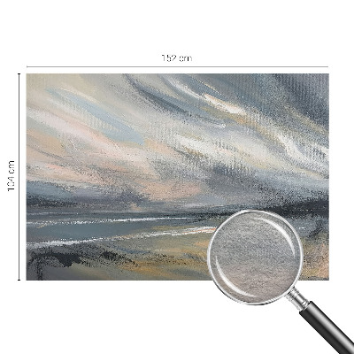Non-woven wall mural with the 
