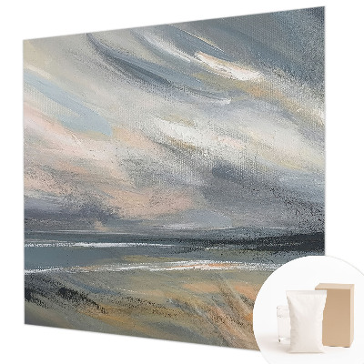 Non-woven wall mural with the 