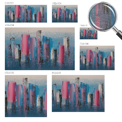 Modern wall mural Abstract stripes