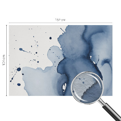 High quality photo wallpaper Navy blue splashes