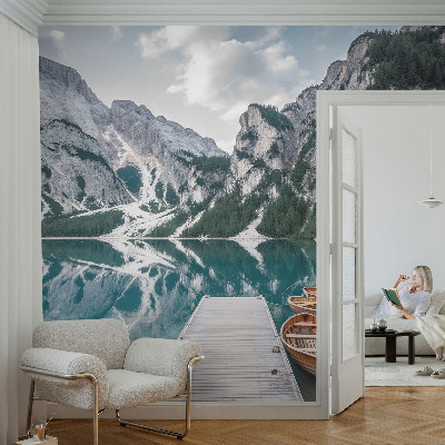 Premium wall mural for bedroom Mountain panorama