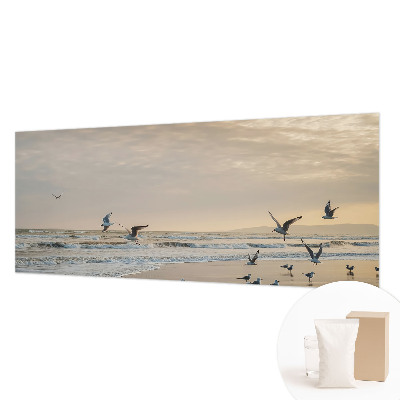 High quality wall mural wallpaper with a seaside tranquility design