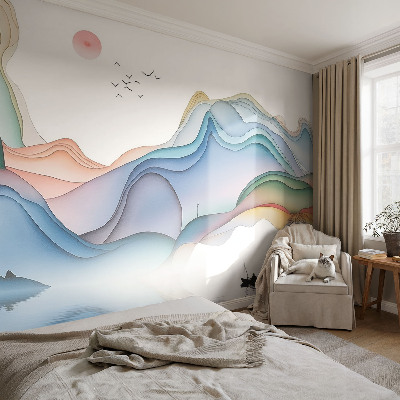 Decorative wall mural for living room Dream Landscape