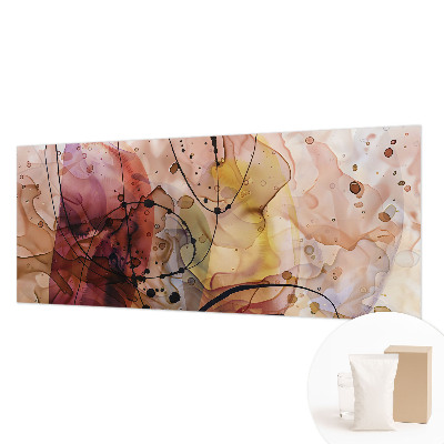 Wallpaper mural with an abstract harmonious design