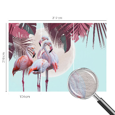 Wall mural Exotic birds