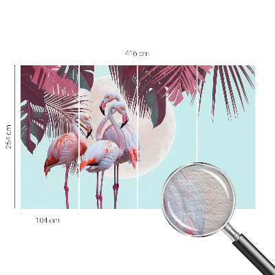 Wall mural Exotic birds