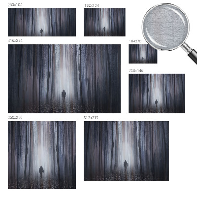 Non-woven photo wallpaper Forest silence