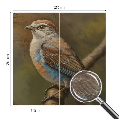 Photo wallpaper Bird portrait