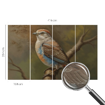 Photo wallpaper Bird portrait