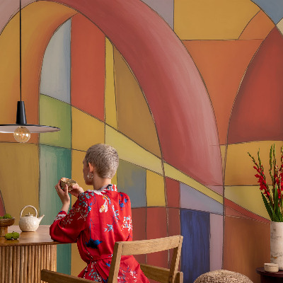 Wall mural for living room Energy forms