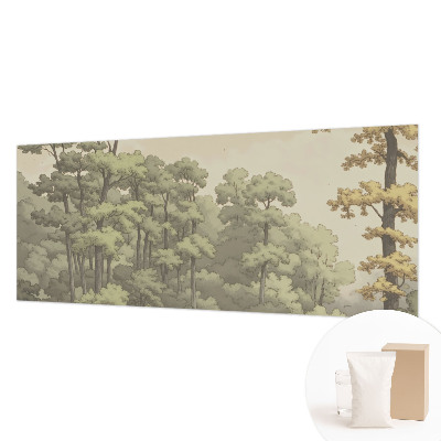 Large wallpaper mural Forest idyll