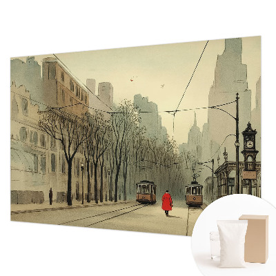 Custom size wall mural Urban symmetry