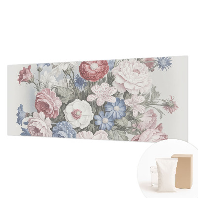 High quality photo wallpaper with a colorful bouquet design