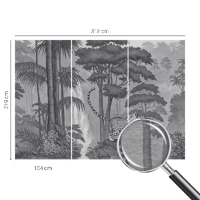 High quality wall mural wallpaper Tropical jungle