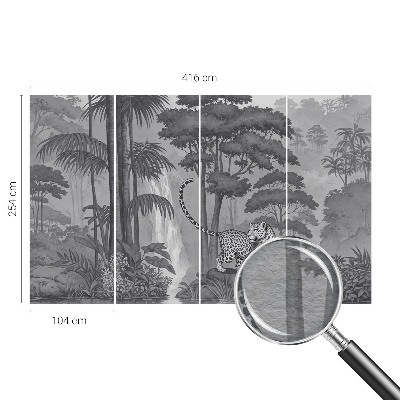 High quality wall mural wallpaper Tropical jungle