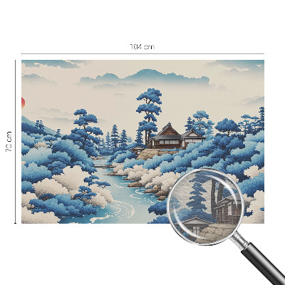Premium photo wallpaper featuring a peaceful nature scene