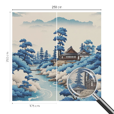 Premium photo wallpaper featuring a peaceful nature scene