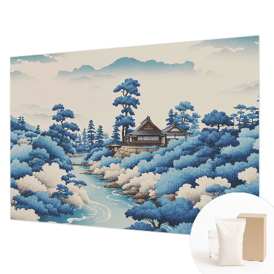 Premium photo wallpaper featuring a peaceful nature scene