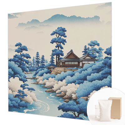 Premium photo wallpaper featuring a peaceful nature scene