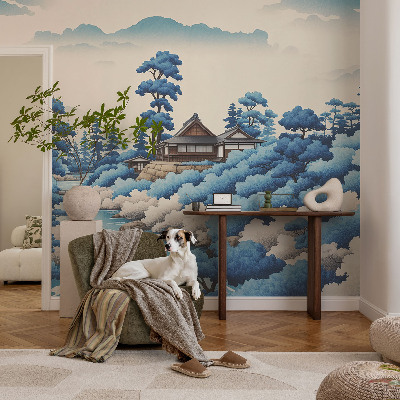 Premium photo wallpaper featuring a peaceful nature scene