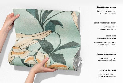 Decorative wall mural for living room Flower bouquet