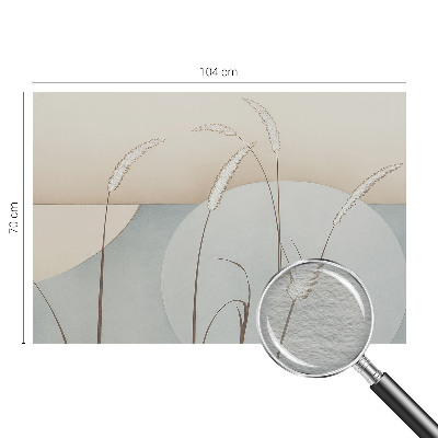 Photo wallpaper Gentle grasses