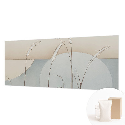 Photo wallpaper with a gentle grasses design