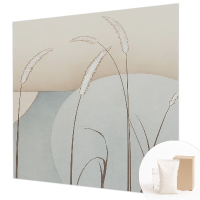 Photo wallpaper Gentle grasses