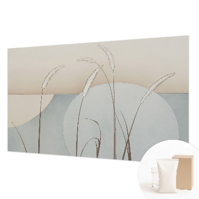 Photo wallpaper Gentle grasses