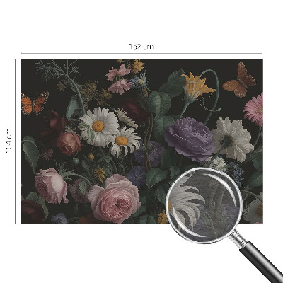 Wall mural for bedroom Floral elegance
