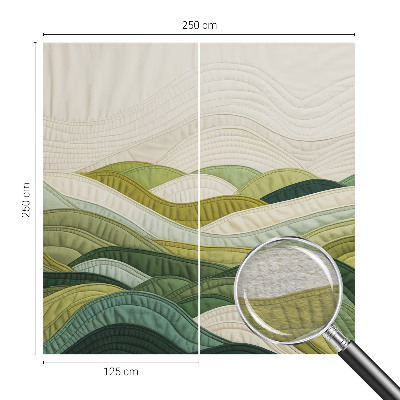 Bedroom wall mural wallpaper Fabric Hills