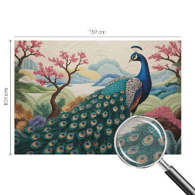 Large wall mural wallpaper with an exotic beauty motif