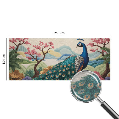 Large wall mural wallpaper with an exotic beauty motif