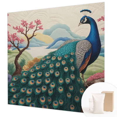 Large wall mural wallpaper with an exotic beauty motif