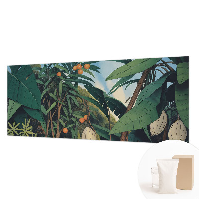 Modern wall mural for bedroom Tropical jungle