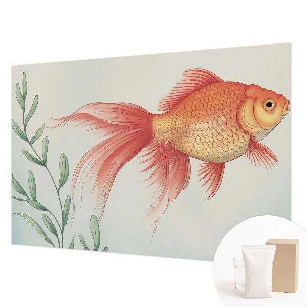 Modern wall mural featuring a water beauty design