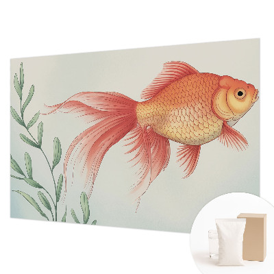 Modern wall mural featuring a water beauty design