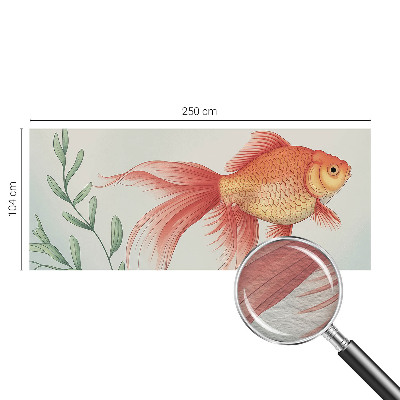 Modern wall mural featuring a water beauty design
