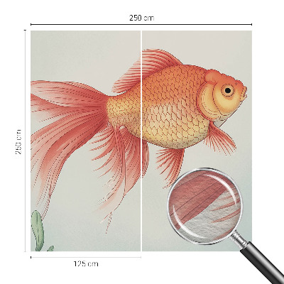 Modern wall mural featuring a water beauty design